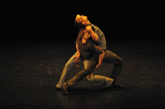 Gelley and Martin perform their duet. Photo credit: American Dance Festival. No copyright infringement  intended. 